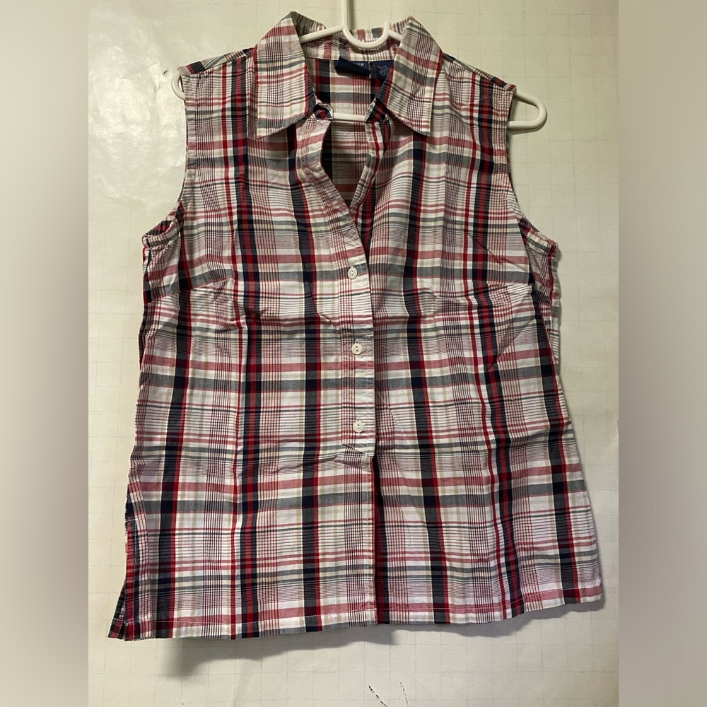 Flannel tank top M